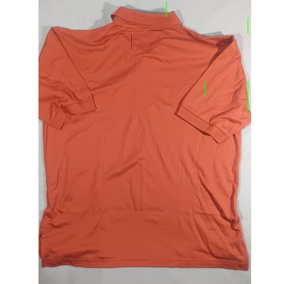 Willis & Geiger Outfitters Polo Shirt L Rust Red 100% Cotton NWT Peru Safari - Picture 7 of 7